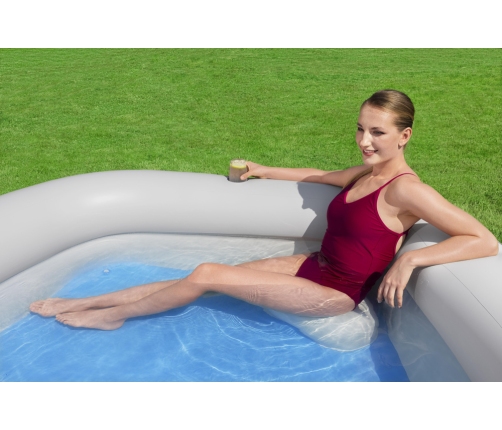 Inflatable Garden Pool 213x 206x 53 cm Bestway 54423