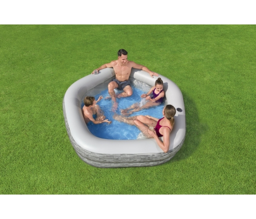 Inflatable Garden Pool 213x 206x 53 cm Bestway 54423
