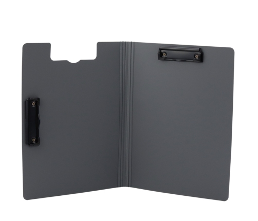 Board with Cover Two Clips A4 Plastic Pink