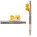 Ballpoint Pen With Yellow Shiba Dog Figure Blue Ink 0.5mm