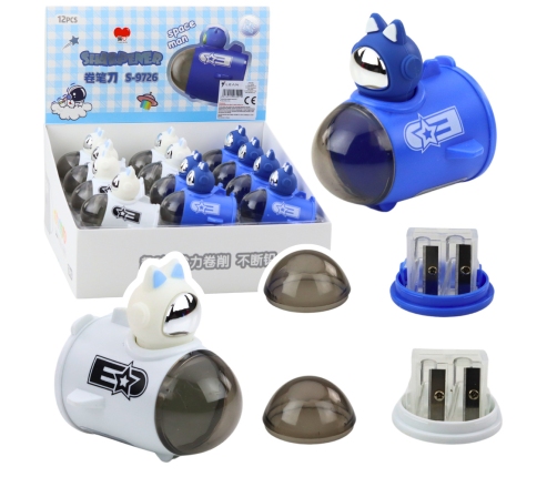 Sharpener For Thick Thin Crayons Spaceship Alien