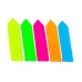 Self-Adhesive Colorful Arrows Index Cards 45x12mm
