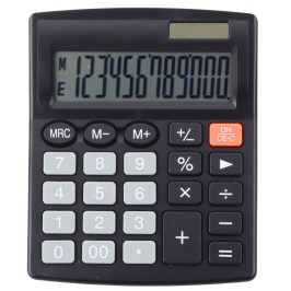 Office School Calculator Large Display Black