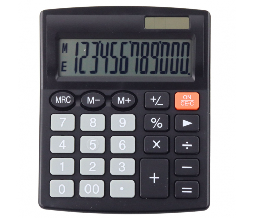 Office School Calculator Large Display Black