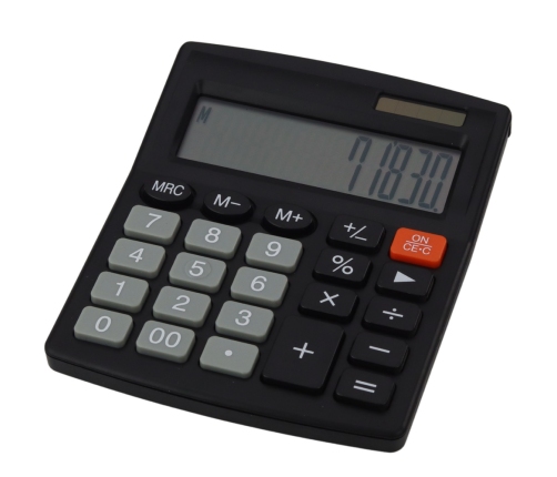 Office School Calculator Large Display Black