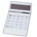 Office Calculator Large Display 10-Digit Elegant White