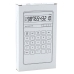 Office Calculator Large Display 10-Digit Elegant White