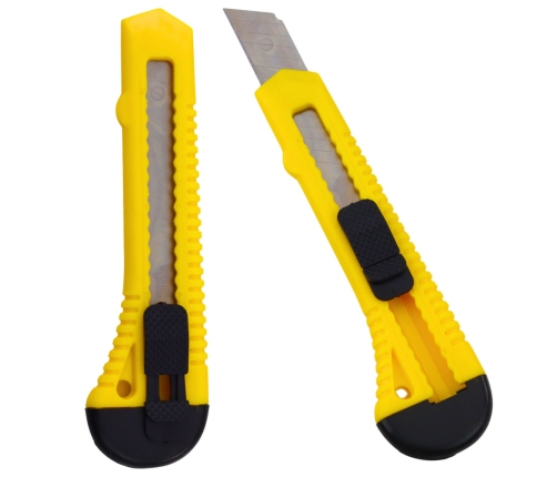 Segment Knife For Cardboard Paper Yellow 20mm