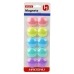 Set of Magnets for Magnetic Boards, Colorful, 10 pcs, 3 cm
