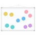 Set of Magnets for Magnetic Boards, Colorful, 10 pcs, 3 cm