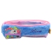 Plush Unicorn Pencil Case Glittering Elements Unicorn Blue
