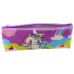 School Pencil Case for Girls with Unicorn Motif Colorful Pastel