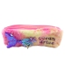 Plush Pencil Case With Mermaid Tail Sequins Pink Purple