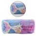 Plush Pencil Case With Mermaid Tail Sequins Purple Blue