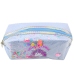 School Pencil Case With Headband Unicorn Confetti Blue 20cm