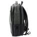 City Business Backpack USB Laptop Pocket Black Gray 16L