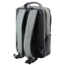 City Business Backpack USB Laptop Pocket Black Gray 16L