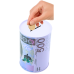Metal Money Box For Children 500 Zloty Banknote 15 x 10.5cm