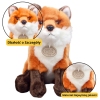 Plush Mascot Cuddly Toy Fox Ginger Brown 23cm Plush Mascot Cuddly Toy Fox Ginger Brown 23cm