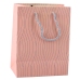 Paper Gift Bag Silver Wavy Lines 23 x 18 x 10.5 cm