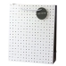 Classic Polka Dot Gift Bag with Just For You Pendant 32 x 26 x 10 cm