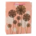 Gift Bag Dandelions Gold Elements 32 x 26 x 12cm