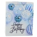 Birthday Gift Bag Happy Birthday Balloons 32 x 26 x 12 cm