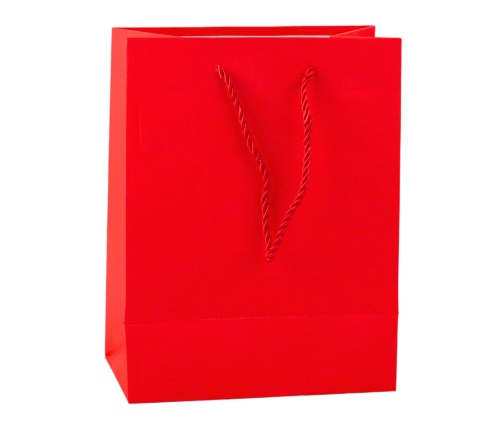 Gift Bag Structured Squares Elegant 23 x 18 x 10 cm