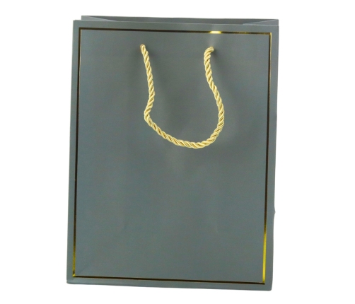 Gift Bag with Gold Frame Mix Color 23 x 18 x 10 cm