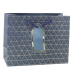 Geometric Gift Bag Gold Lines 23 x 18 x 10cm