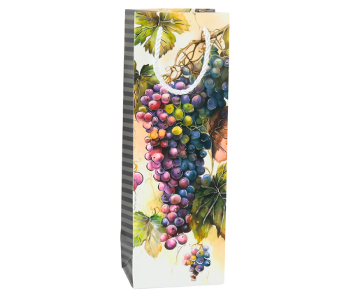 Wine Bottle Paper Gift Bag 35 x 12 x 9 cm