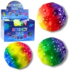 Ball with dimples for bouncing, kneading, colorful foam, 10 cm Ball with dimples for bouncing, kneading, colorful foam, 10 cm