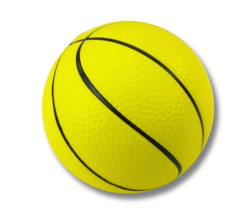 Foam Basketball Ball for Bouncing, Kicking, Fun 12cm