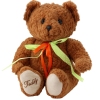 Plush Toy Teddy Bear Green-Red Bow Brown 30cm Plush Toy Teddy Bear Green-Red Bow Brown 30cm