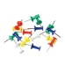 Set of colorful pins for cork boards, office and school, 40 pcs.