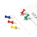 Set of colorful pins for cork boards, office and school, 40 pcs.