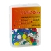 Set of colorful pins for cork boards, office and school, 40 pcs.