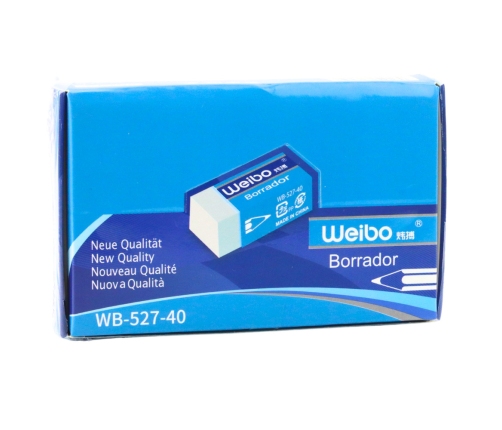 School Office Eraser White WB-527-40 3.5cm