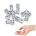 Set of Classic Dice 1-6 White 100pcs.