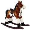 Rocking Horse Dark Brown 74 CM