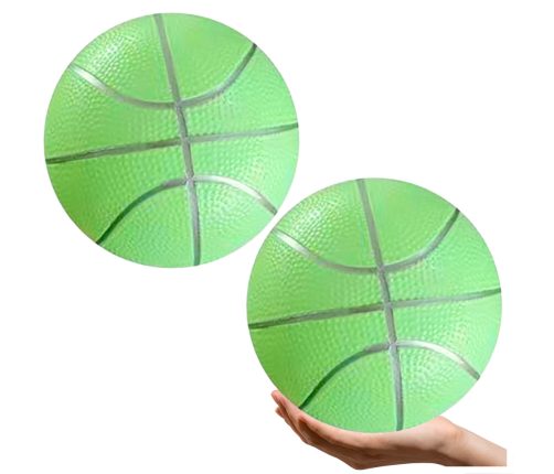Pastel Light Green Rubber Ball 20cm