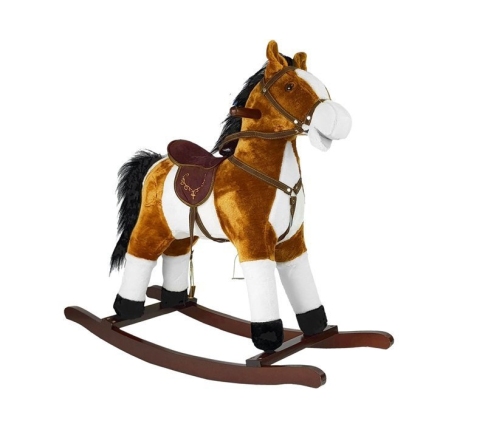 Rocking Horse 74cm Light Brown