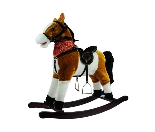 Rocking Horse 74cm Light Brown