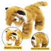 Plush Mascot Cuddly Toy Tiger Cat Brown 25cm Plush Mascot Cuddly Toy Tiger Cat Brown 25cm