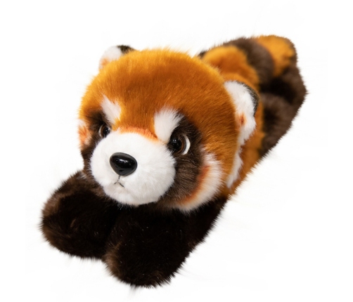 Plush Red Panda Mascot Keychain Ring Carabiner 13cm