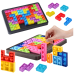 Tetris Pop-It Game Puzzle 3in1 Sensory Colored 27pcs