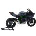 Sports Motorcycle Metal Lights Sounds Gray 1:12