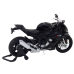 Sports Motorcycle Metal Lights Sounds Black S1000 1:12