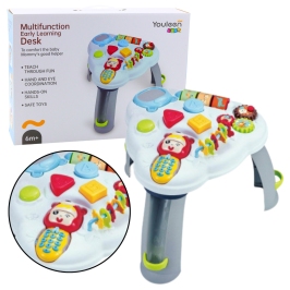 Interactive Educational Table Triangle Phone Lights Sounds