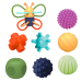 Set of Soft Sensory Balls Educational Butterfly 8pcs